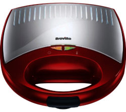 BREVILLE  VST038 2 Slice Sandwich Toaster - Red